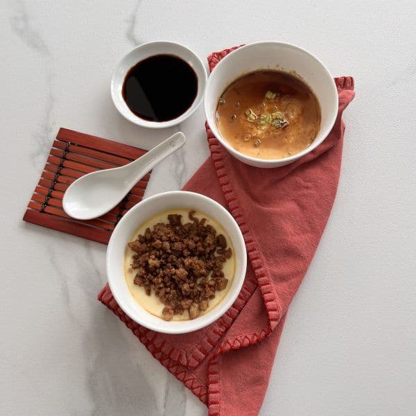 Steamed Egg with Minced Meat Image