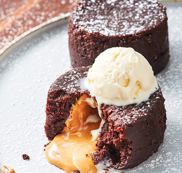 Peanut Butter Molten Cakes