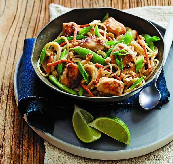 Peanut Chicken Noodles