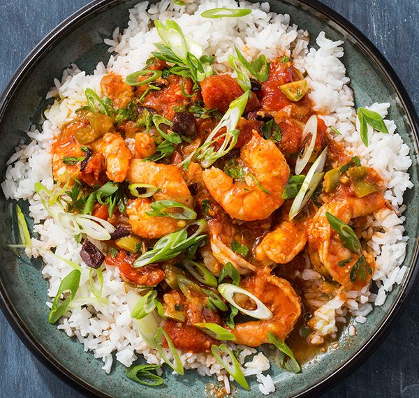 Shrimp with Tomatoes and Warm Spices