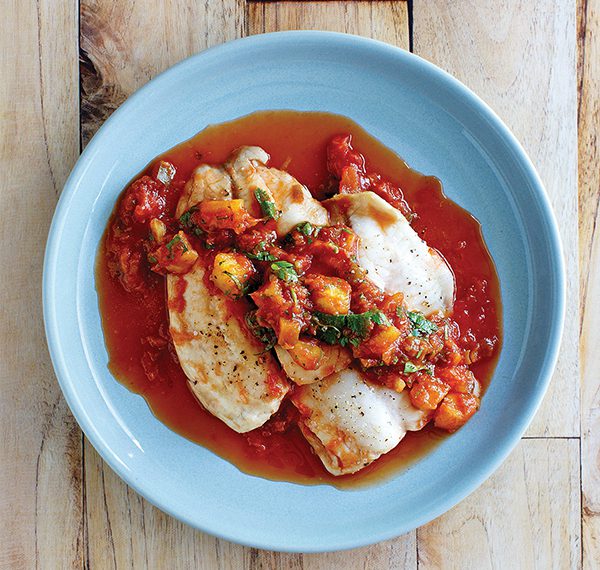 Tilapia with Pineapple Salsa