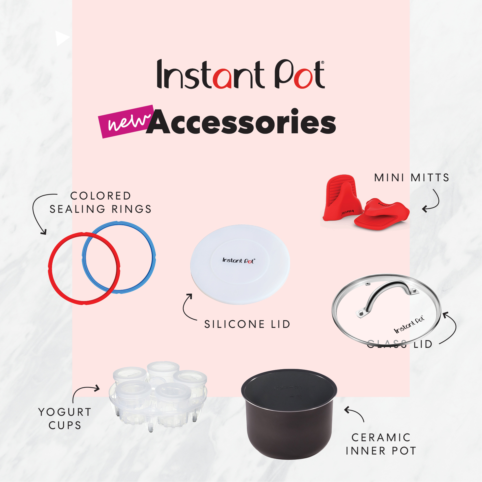 Instant pot 3 litre accessories new arrivals